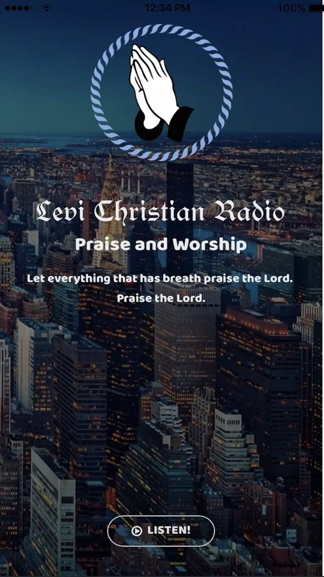 Captures d'écran de Levi Christian Internet Radio