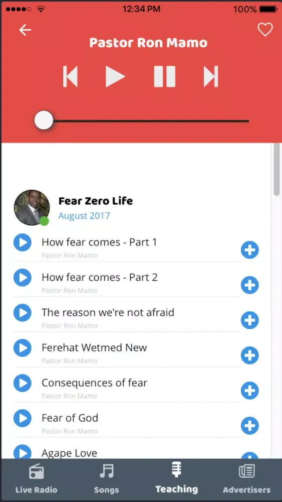 Levi Christian Internet Radio应用截图