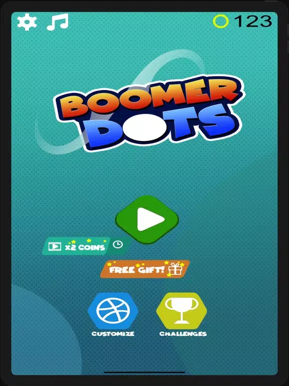Boomer Dots iPad  Screenshots