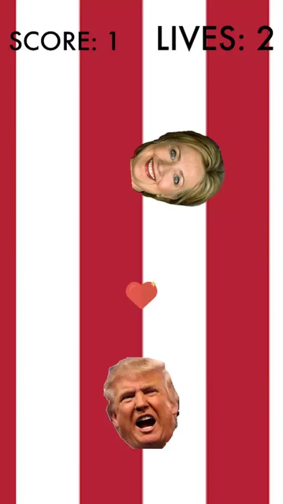Trump Vs. Hillary Ekran Görüntüleri