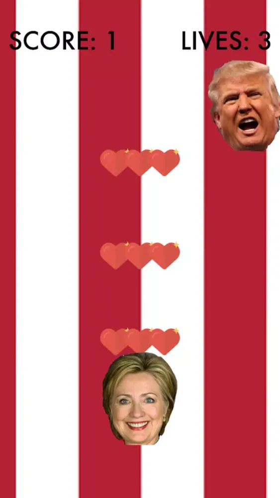 Trump Vs. Hillary Ekran Görüntüleri