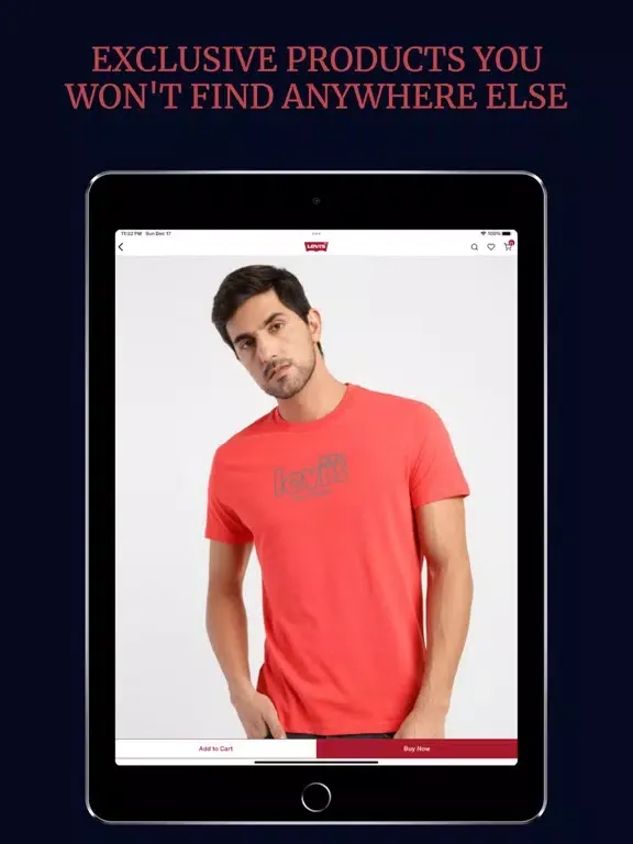 Screenshot di Levi's® India iPad 