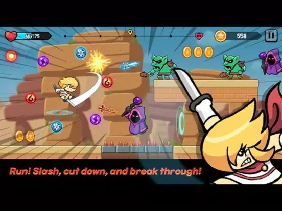 Run Slash Run iPad  스크린샷