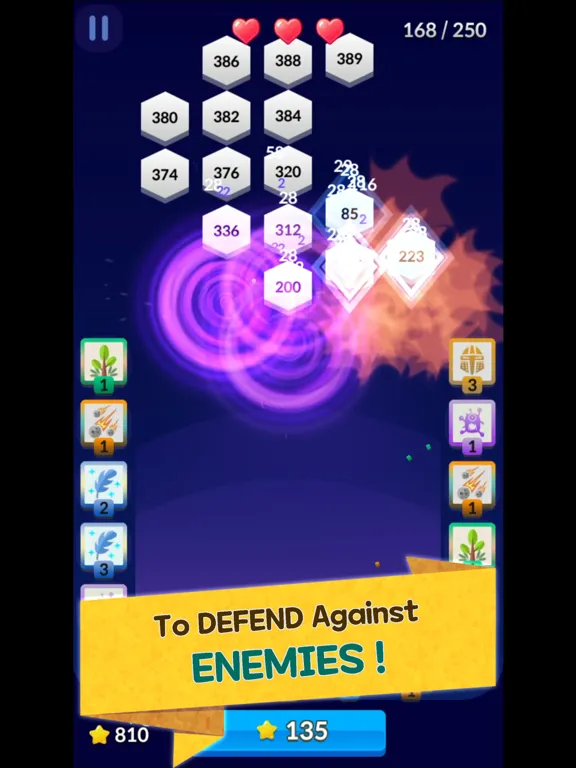 Merge Fusion Defense iPad  স্ক্রিনশট