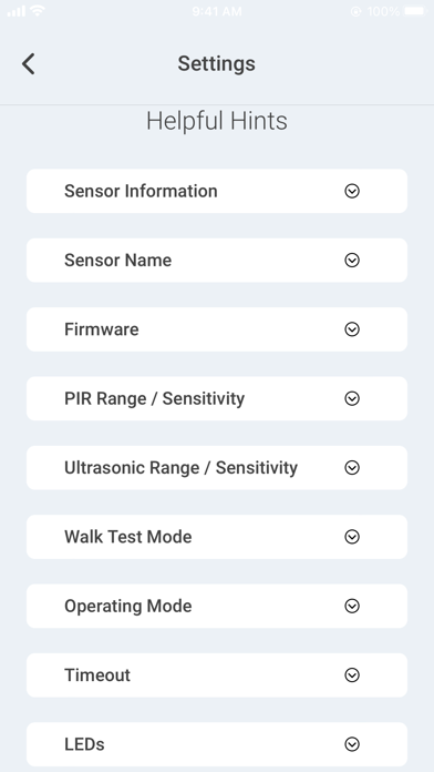 Leviton Smart Sensor應用截圖