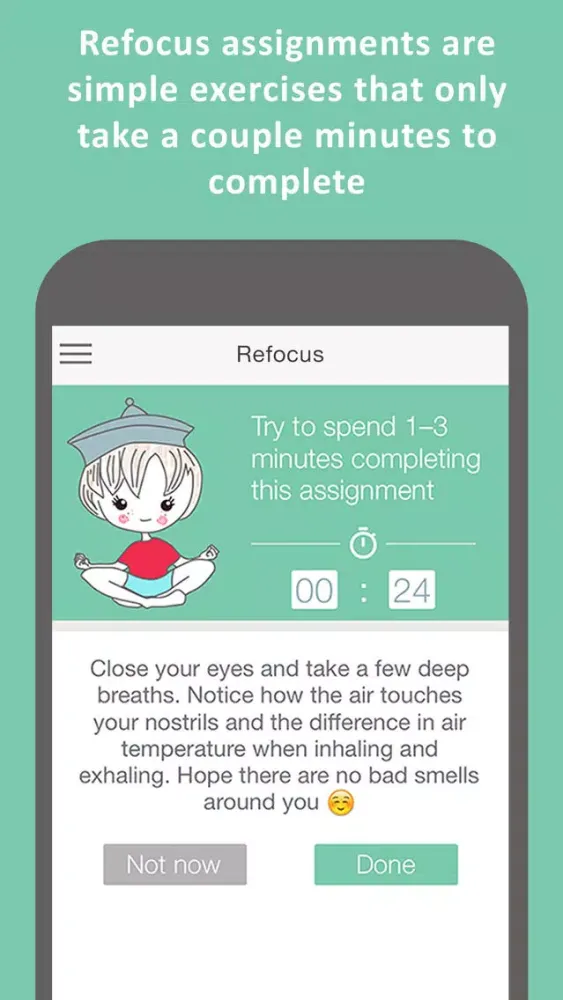 صور Refocus - Focus and Concentration Training to boost productivity, performance, attention and memory