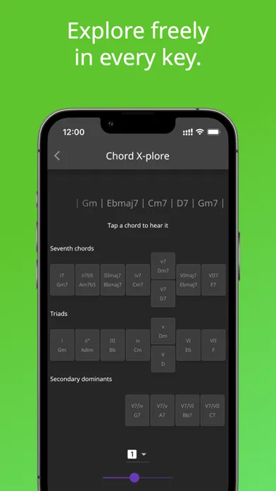 Chord X — Guitar Ear Training سکرین شاٹس