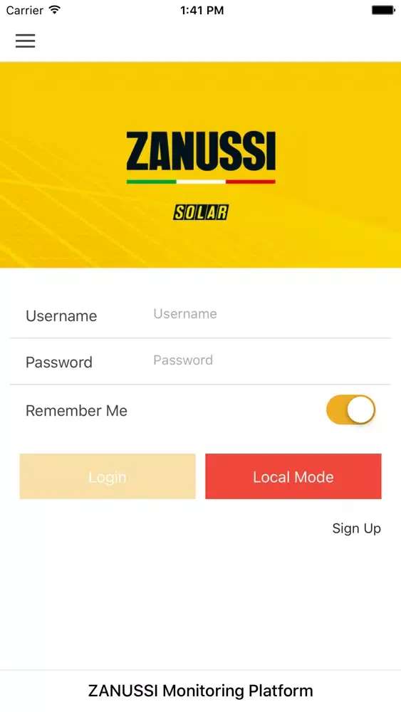 صور ZANUSSI Monitoring System