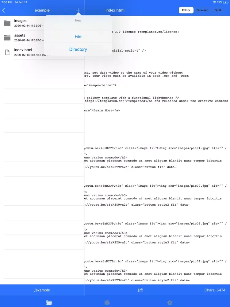 Captures d'écran de SynciOS File Manager iPad 