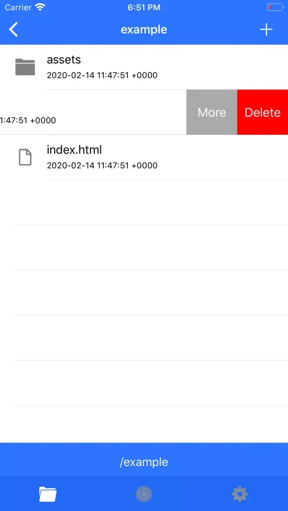 Captures d'écran de SynciOS File Manager