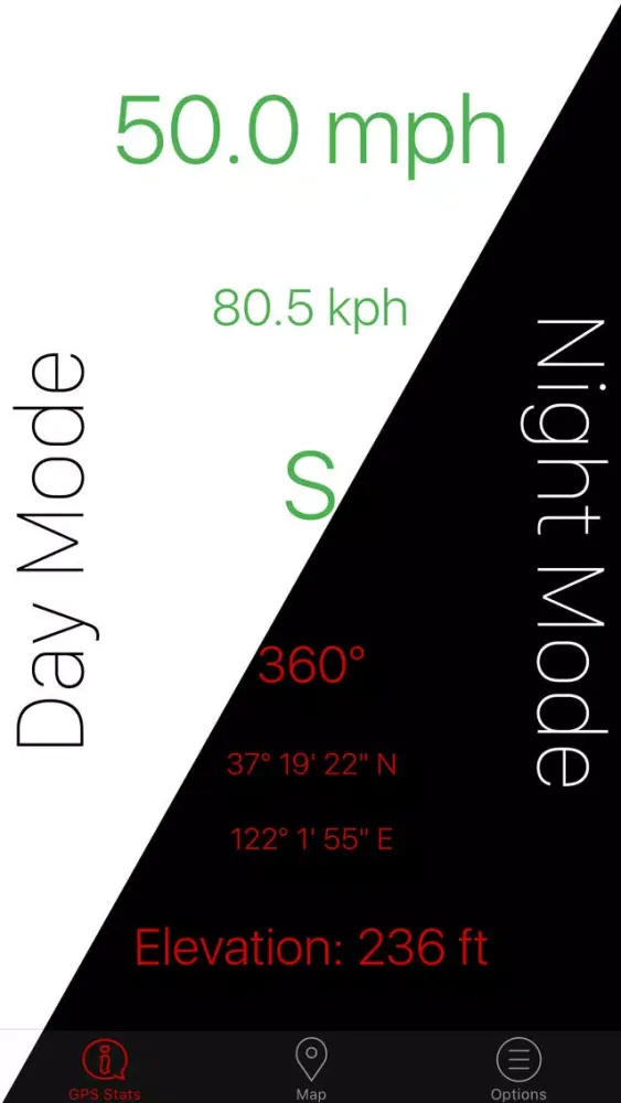 GPS Stats - Elevation & Speed स्क्रीनशॉट