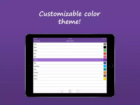 ProjectCalc iPad  Screenshots