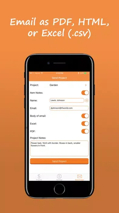 ProjectCalc Screenshots
