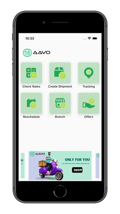 AAVO Courier Service Ekran Görüntüleri