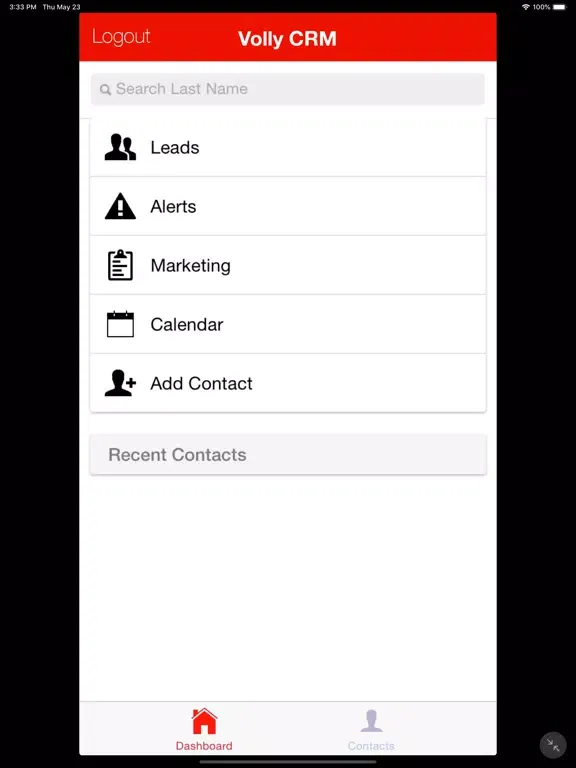 Volly CRM iPad 應用截圖