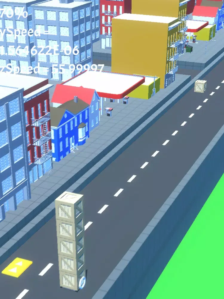 ภาพหน้าจอของ Box Stack Rush iPad 