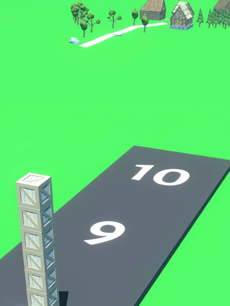 ภาพหน้าจอของ Box Stack Rush iPad 