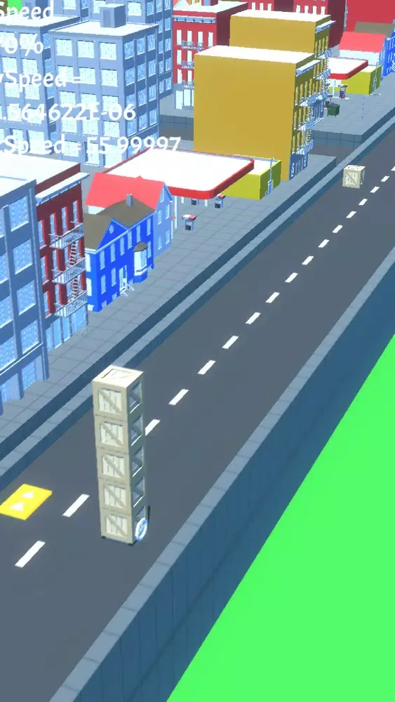 ภาพหน้าจอของ Box Stack Rush