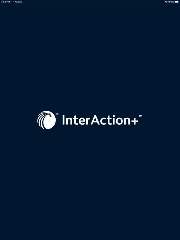 InterAction+™ iPad  スクリーンショット