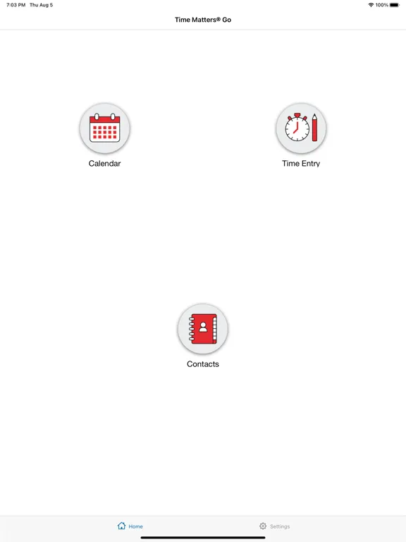 Capturas de pantalla de Time Matters Go iPad 