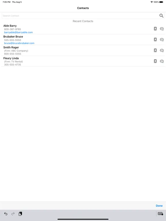 Capturas de pantalla de Time Matters Go iPad 