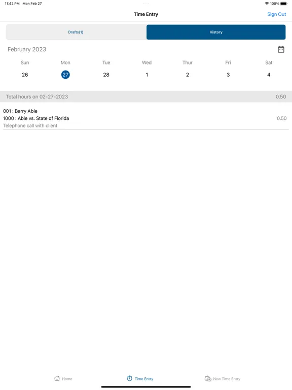 Capturas de pantalla de Time Matters Go iPad 