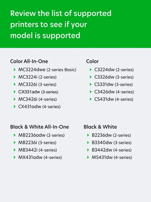 Capturas de pantalla de Lexmark iPad 
