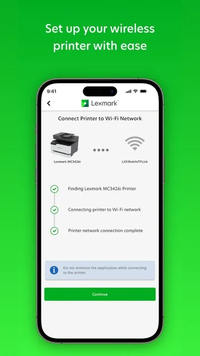 Capturas de pantalla de Lexmark