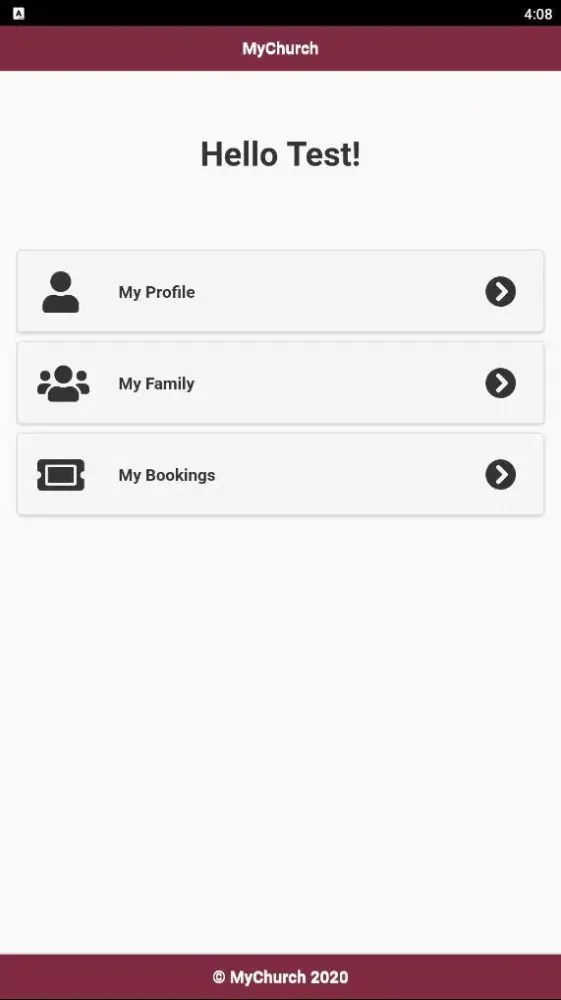 MyChurch Screenshots
