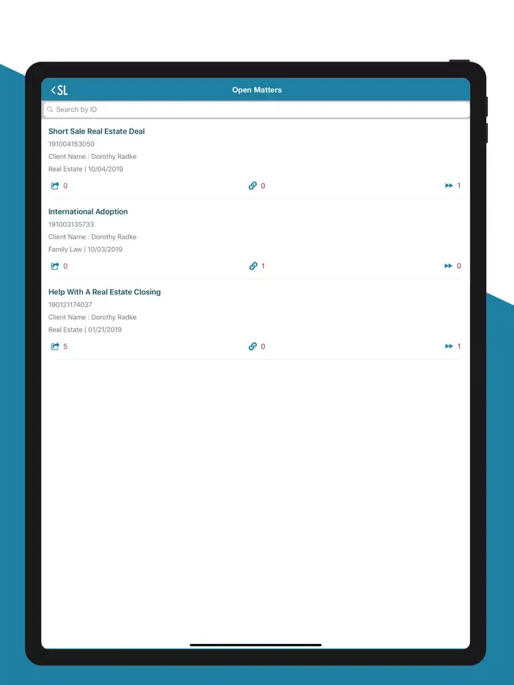 SimpleLaw iPad  Ekran Görüntüleri