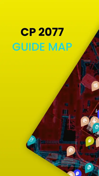 CP2077 Night City Map應用截圖