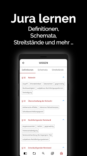 gesetze.io - Jura digital Screenshots