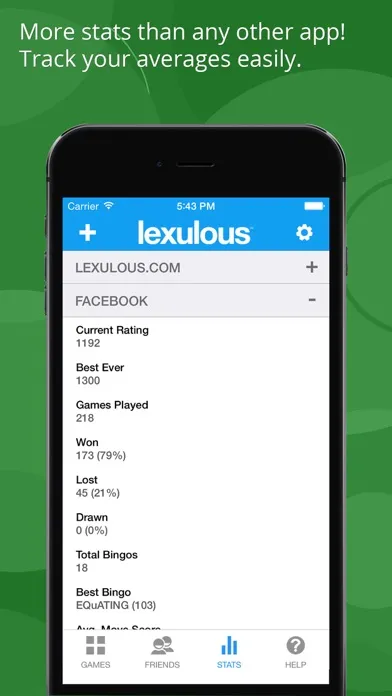 Lexulous Word Game Screenshots