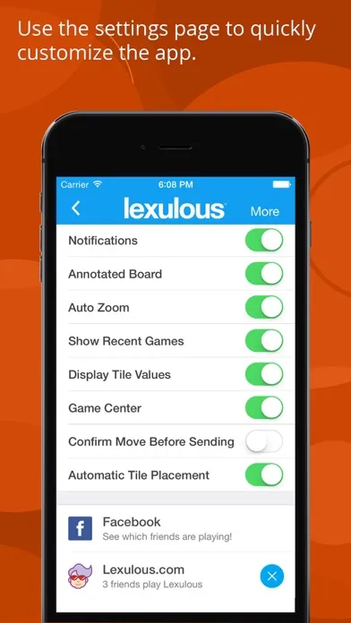 Lexulous Word Game Screenshots