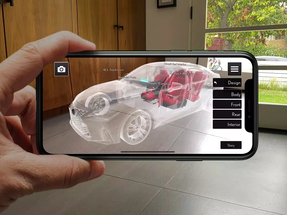 Lexus AR Play iPad  Screenshots