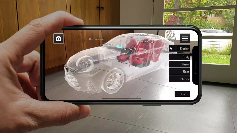 Lexus AR Play Screenshots