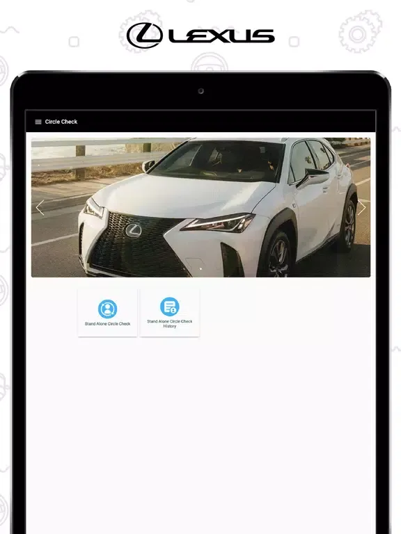 Zrzuty ekranu Lexus VAC iPad 