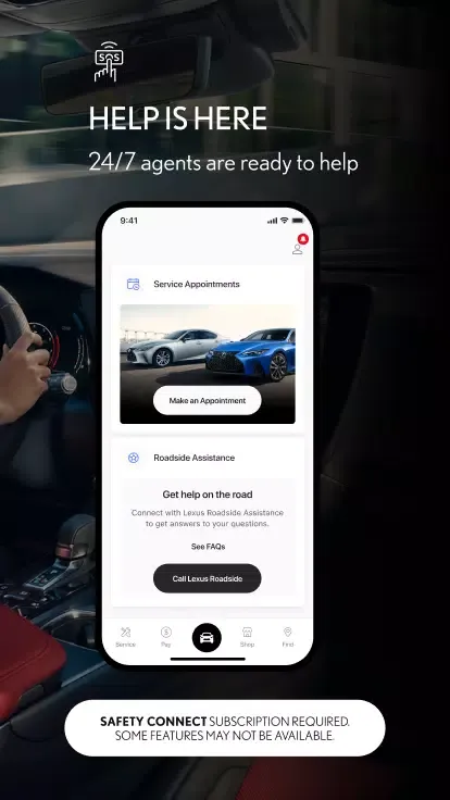 Tangkapan layar Lexus