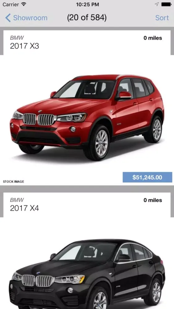 Celebrity Motor Cars DealerApp Screenshots