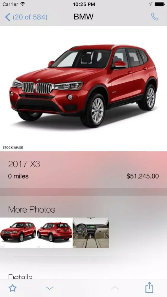 Celebrity Motor Cars DealerApp Screenshots