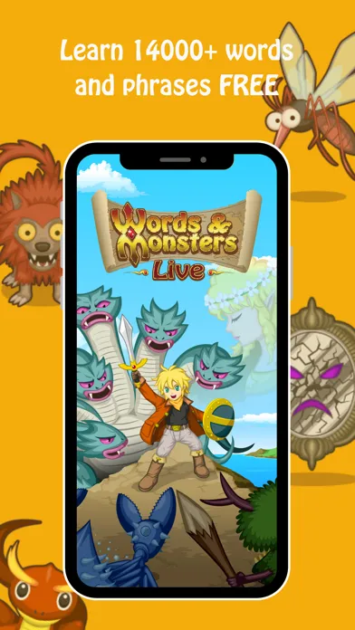 Capturas de pantalla de Words & Monsters