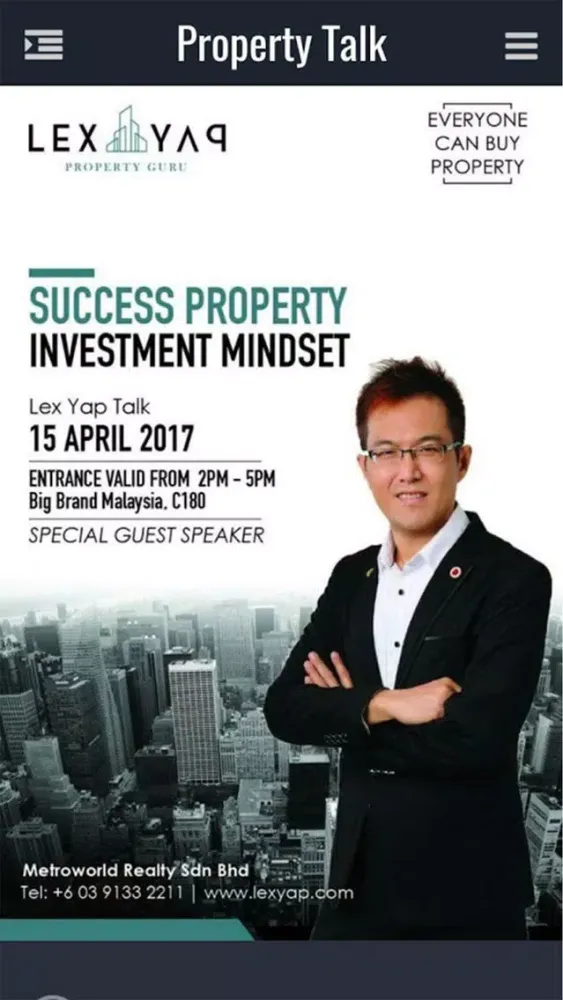 ภาพหน้าจอของ Everyone Can Buy Property - Lex Yap