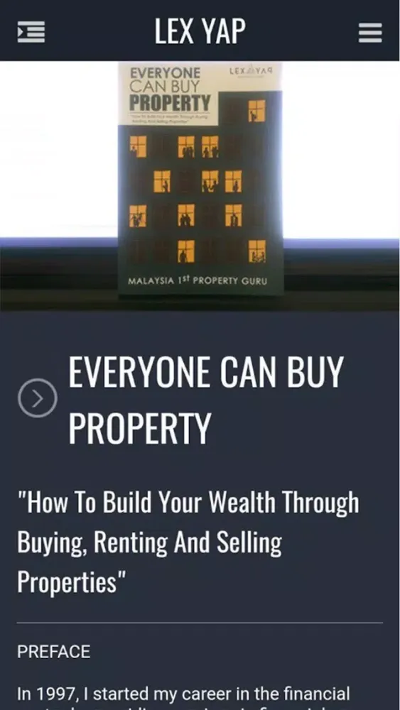 ภาพหน้าจอของ Everyone Can Buy Property - Lex Yap