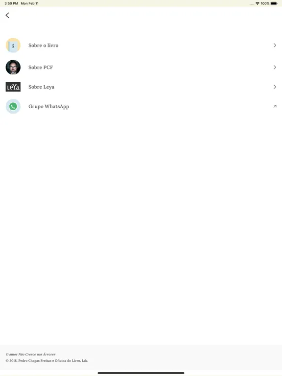 App do Amor iPad 應用截圖
