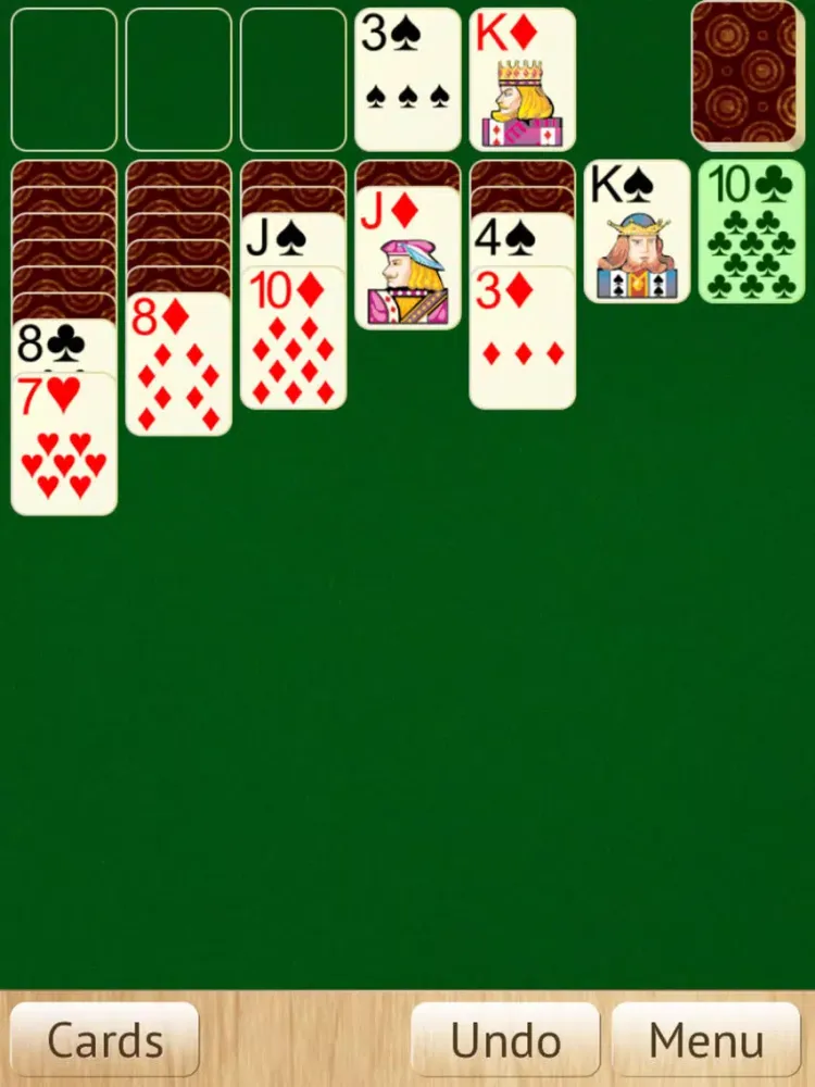 Ảnh chụp màn hình của Artifice of Solitaire Free iPad 