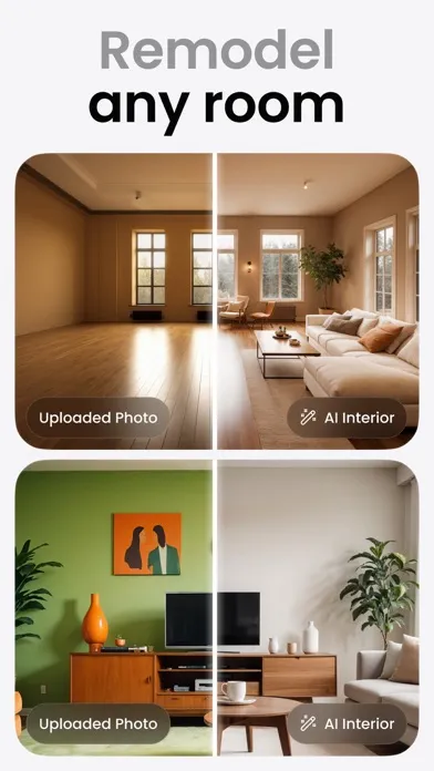 Ảnh chụp màn hình của AI Room Design Interior Decor