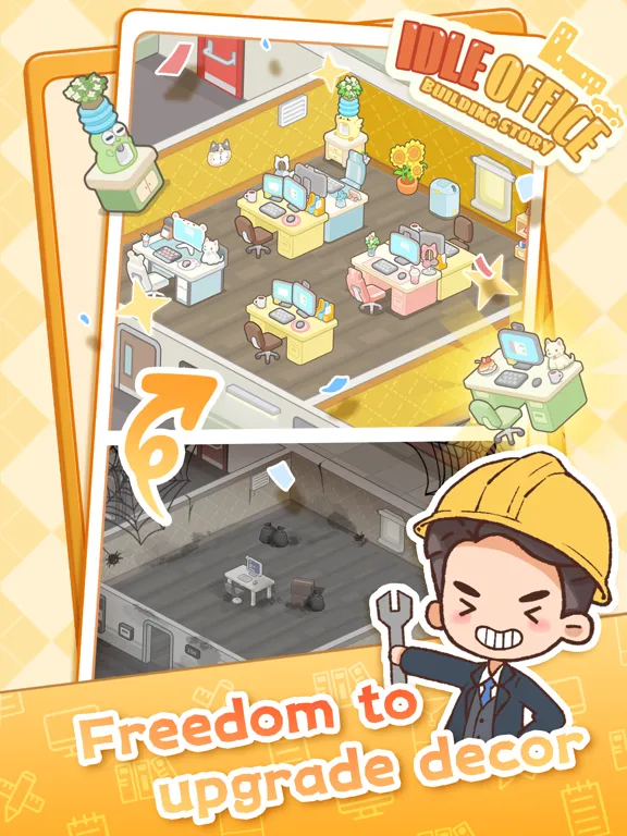 Idle Office:Building Story iPad  Screenshots