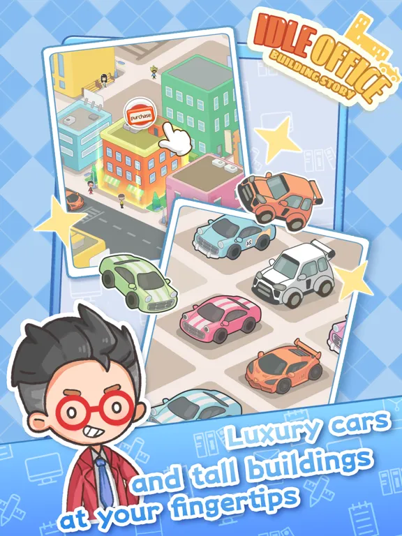 Idle Office:Building Story iPad  Screenshots