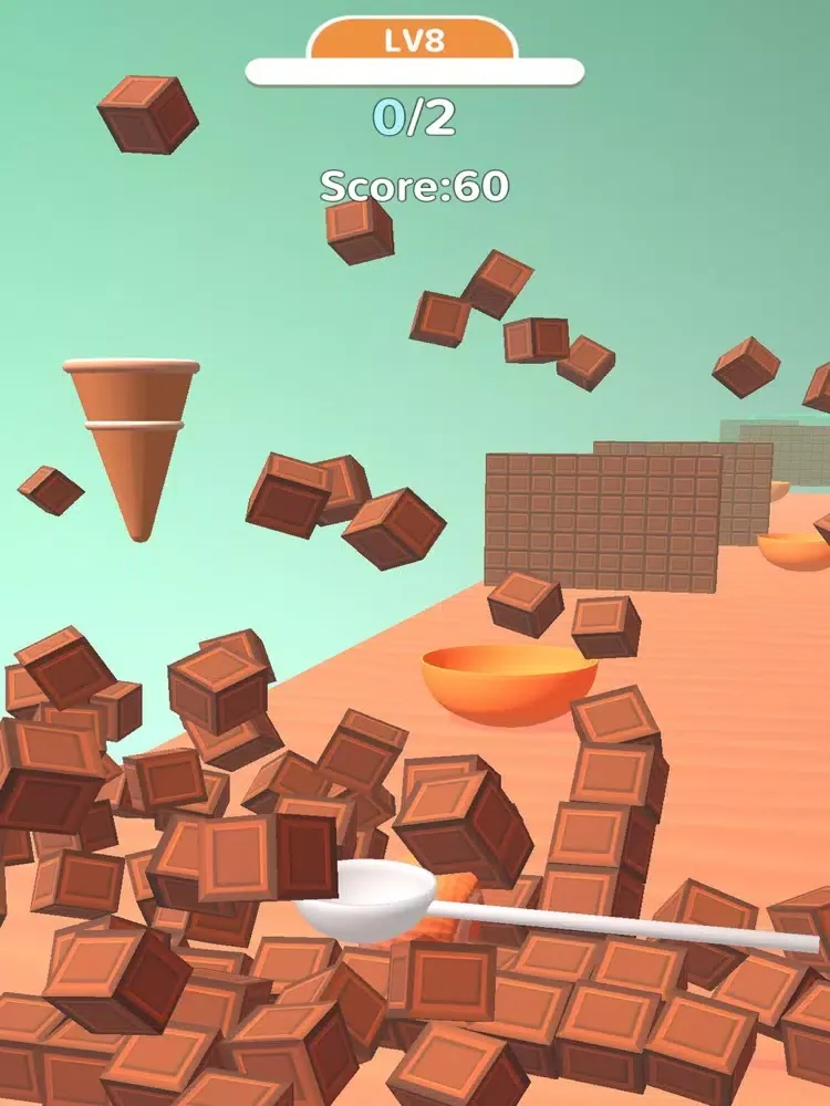 Ice Cream Roll 3d iPad  Ekran Görüntüleri
