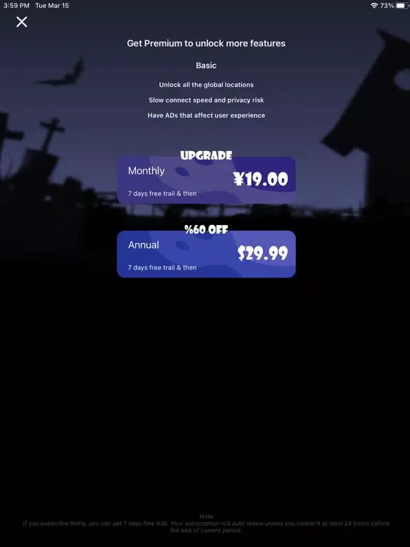 Ghost VPN:Best VPN Proxy iPad  Ekran Görüntüleri